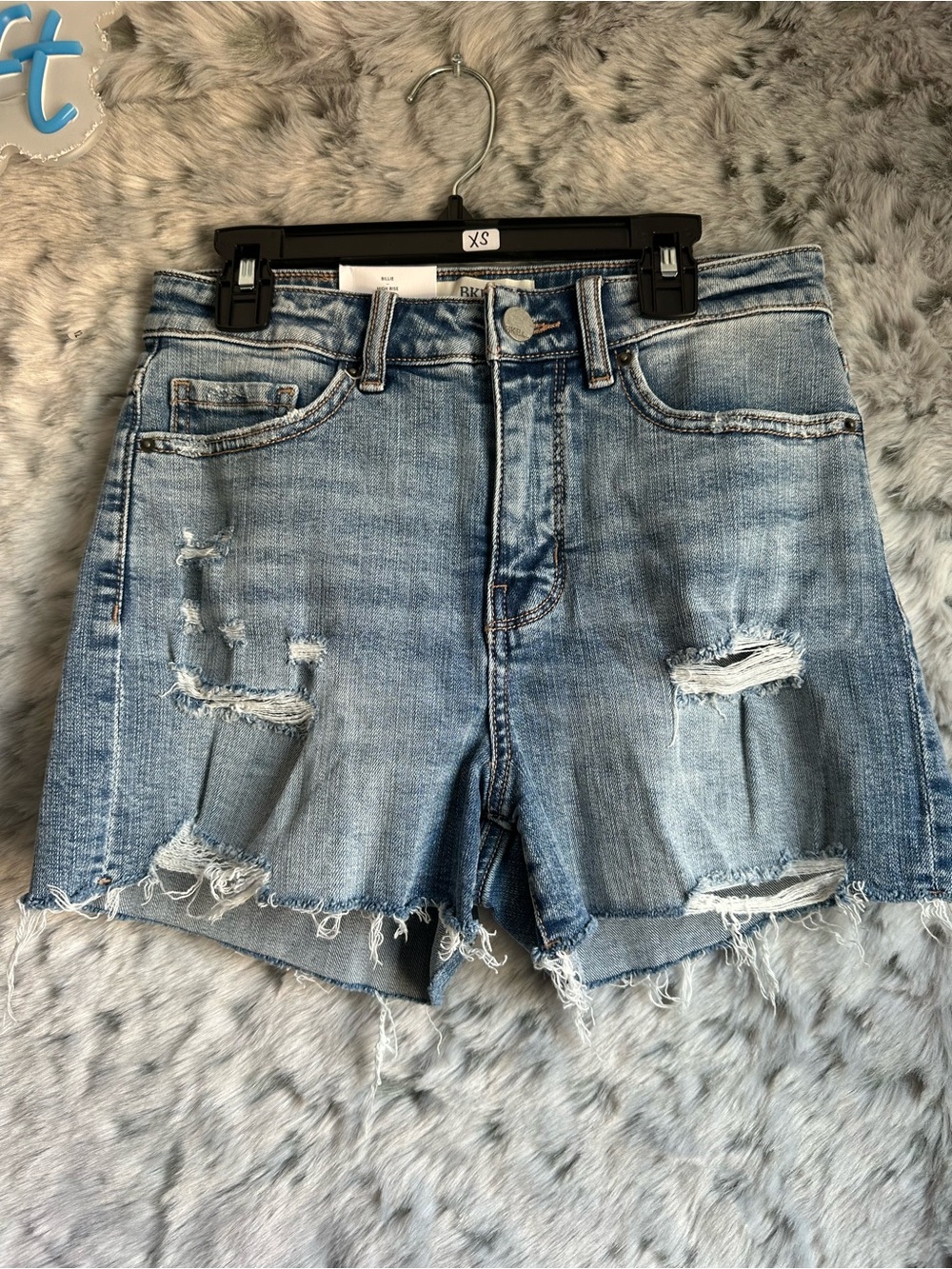 501. Bke Billie high rise slim fit 27 Jean shorts nwt